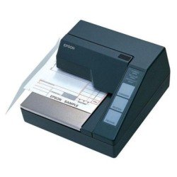 Miniprinter Epson TM-U295-291, matricial, negra, serial, certificación, sin fuente poder