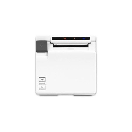 Miniprinter Epson TM-M10-021, térmica, 58 mm, USB, red, NFC, recibo, autocortador, MPOS, blanca