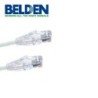 Patchcord UTP cat6a Belden CAD1109007 diámetro reducido 28 AWG 2.1 mts blanco