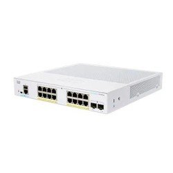 Switch Cisco Business CBS, 16 puertos 10/100/1000 2 puertos SFP, Smart (administración básica)