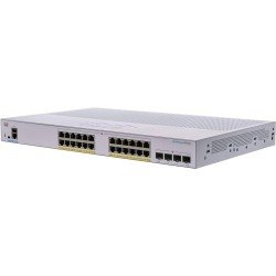 Switch Cisco Administrable 24 puertos 10/100/1000 PoE+ 370W + 4 Gigabit SFP - Smartnet se vende por separado