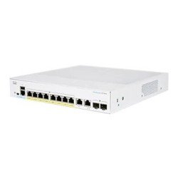 Switch Cisco CBS350-8FP-E-2G-NA - blanco, 8