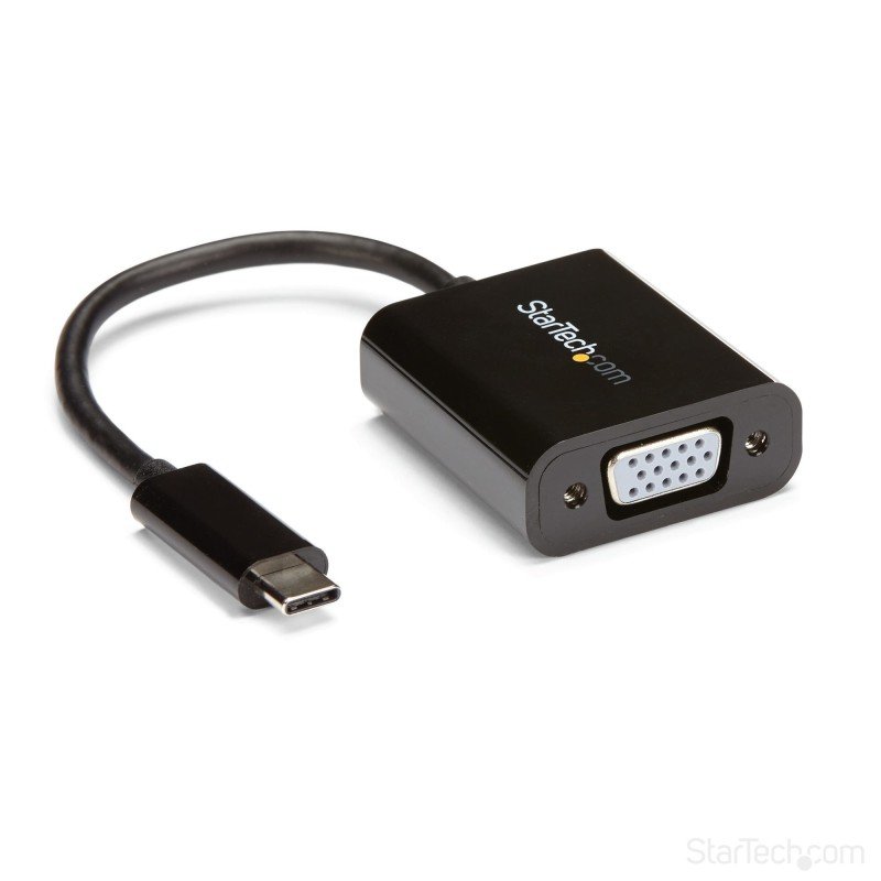 Adaptador de audio y video StarTech.com CDP2VGA - USB, Negro
