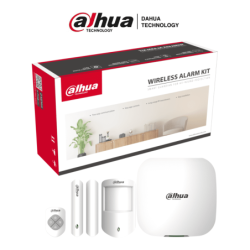 Kit de Alarma Inalámbrico con Conexión Wifi y Ethernet, Monitoreo por APP, Incluye Panel WiFi Ethernet, Un Sensor de Movimiento,