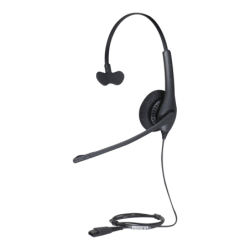 Jabra Biz 1500 Mono, auricular profesional con cancelación de ruido, ligero y cómodo Ideal para contact center con conexión QD (