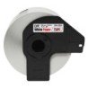 Rollo de cinta continua blanca Brother DK2251, para impresión en negro y rojo. 62 mm x 15.2 m. Compatible con ql800 y ql810w