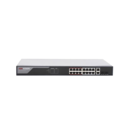 Switch Monitoreable Hikvision DS-3E1318P-EI - 16 puertos