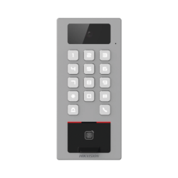 2 en 1, lector biométrico para exterior antivandálico IP65 & ik09 con función de videoportero, conexión Wifi, huella, tarjeta, c