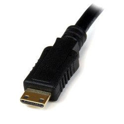 Convertidor Mini HDMI a VGA StarTech.com MNHD2VGAE2 - Mini HDMI, VGA 15p, Macho/hembra, Negro