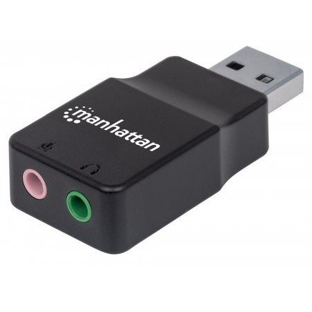 Convertidor Manhattan USB 2.0 a tarjeta sonido 2.1