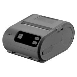 Miniprinter ec line térmica ec-mp-200, negra, 58mm, tickets y etiquetas, portátil conexión USB, bluetooth,
