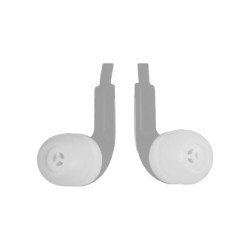 AUDIFONOS DE VIAJE IN-EAR CON MICROFONO Easy Line EL-995241 - gris/blanco, Alámbrico, 3.5 mm, 1.2 m