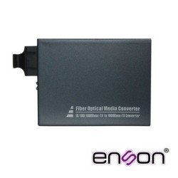 Convertidor de fibra Enson ENS-MC100SC 10/100/1000 SC, UTP