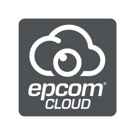 Suscripción anual Epcom cloud, grabación en la nube para 1 canal de video a 4mp con 90 días de retención, grabación por detecció
