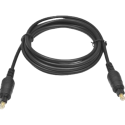Cable toslink de fibra óptica de 4.6m, ideal para mandar audio digital para sistemas de alta calidad, compatible con amplificado