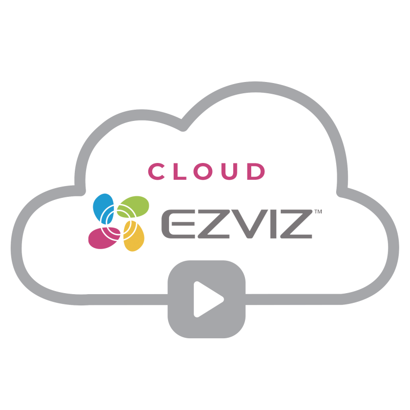 Licencia de Almacenamiento en Nube EZVIZ, 7 Días de Retención Durante un Año, Grabación Solo por Movimiento, Compatible Exclusiv