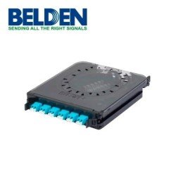 Cassete Belden FC3X03SDFS 3 adaptadores SC 6 hilos multimodo OM3