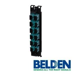 Panel de fibra Belden ff3x06sd 6 adaptadores sc 12 hilos multimodo OM3