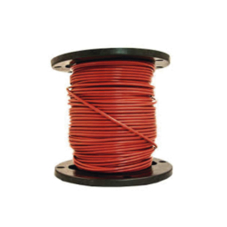 Carrete de 500 metros, cable fotovoltaico, rojo, recubrimiento xlpe, 6mm², 10 AWG, hasta 1,800 VCC