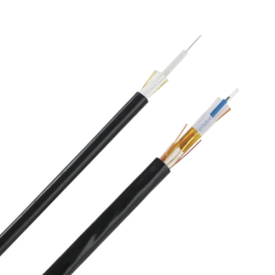 Cable de fibra óptica de 6 hilos, multimodo OM3 50/125 optimizada, interior, exterior, loose tube 250um, no conductiva (dieléct