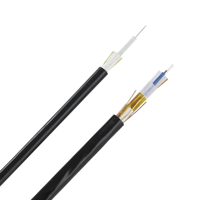 Cable de fibra óptica de 12 hilos, multimodo OM3 50/125 optimizada, interior/exterior, loose tube 250um, no conductiva (dieléctr