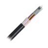 Cable de fibra óptica 6 hilos, OSP (planta externa), no armada (dieléctrica), mdpe (polietileno de media densidad), multimodo OM