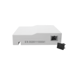 Caja terminal de fibra óptica, con un acoplador sc/APC, ip30, color blanco