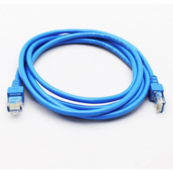 Cable de red Ghia 2 mts 6 pies cat 5e UTP azul