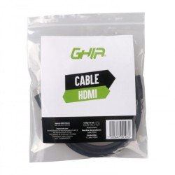 Cable HDMI Ghia 1.8 m 19p 4k a 60 Hz 3d bolsa económico