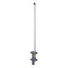 Antena Base UHF, Fibra de Vidrio, 9 dB para Máxima Cobertura, rango de frecuencia 430 - 450 MHz.