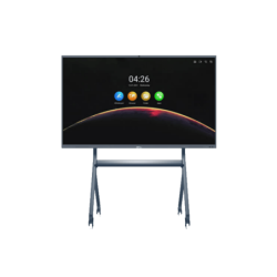 Paquete de pantalla digital interactiva de 65 pulgadas IWB65B con soporte de piso desplazable iwba01b