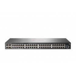 Switch HP Aruba 2930f 48g 4sfp+, 48 puertos RJ45 10/100/1000 y 4 SFP+ (1/10ge) administrable capa 3 (rip, ospf, acls, qos)