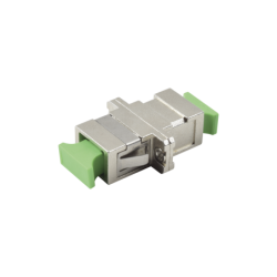 Módulo acoplador de fibra óptica simplex SC, APC a SC, APC compatible con fibra monomodo