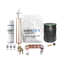 Kit de puesta a tierra LinkedPRO, para protección de hasta 30 amp.