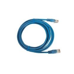 Cable de parcheo UTP Cat6 - 3 m - azul