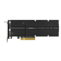 Tarjeta adaptadora Synology de SSD m.2 doble ranura para aceleración de caché, interfaz PCIe NVME, factor de m.2 22110, m.2 2280