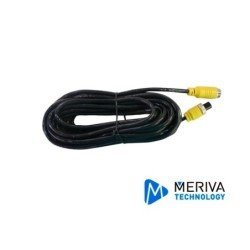 MCBIP50 Meriva Technology Cable pre-ponchado DIN de aviación de 6 pines para transmitir audio video y energía simultáneamente co