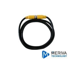 MCBL10 Meriva Technology Cable pre-ponchado de conector DIN de aviación para transmisión de video audio y energía simultánea com