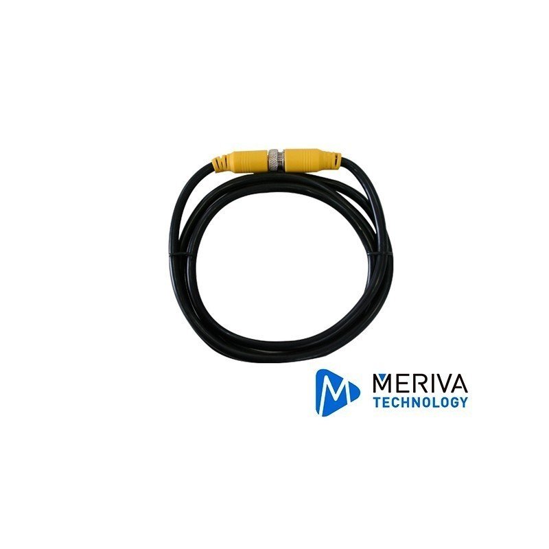 MCBL10 Meriva Technology Cable pre-ponchado de conector DIN de aviación para transmisión de video audio y energía simultánea com