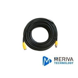 MCBL150 Meriva Technology Cable pre-ponchado de conector DIN de aviación para transmitir video audio y energía simultáneamente c