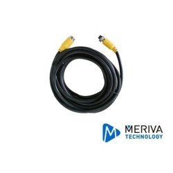 MCBL50 Meriva Technology Cable pre-ponchado de conector DIN de aviación para transmisión de video audio y energía simultáneament