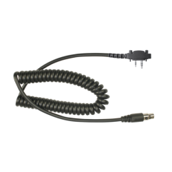 Cable resistente al fuego (ul-914), para auricular hds-eMB con atenuación de ruido para radios Icom ic-2000/3003/3013/3021/3103/