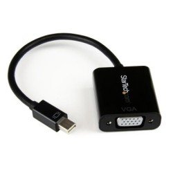 Cable Adaptador de video Mini DisplayPort a V StarTech.com - Mini DisplayPort, Negro