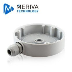Caja de conexiones - junction Meriva technology mva-jb0206 box para cámaras montaje en pared o en techo. Compatible con cámaras