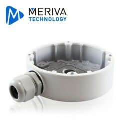 Caja de conexiones - junction Meriva technology mva-jb0207 box para cámaras montaje en pared o en techo. Compatible con cámaras