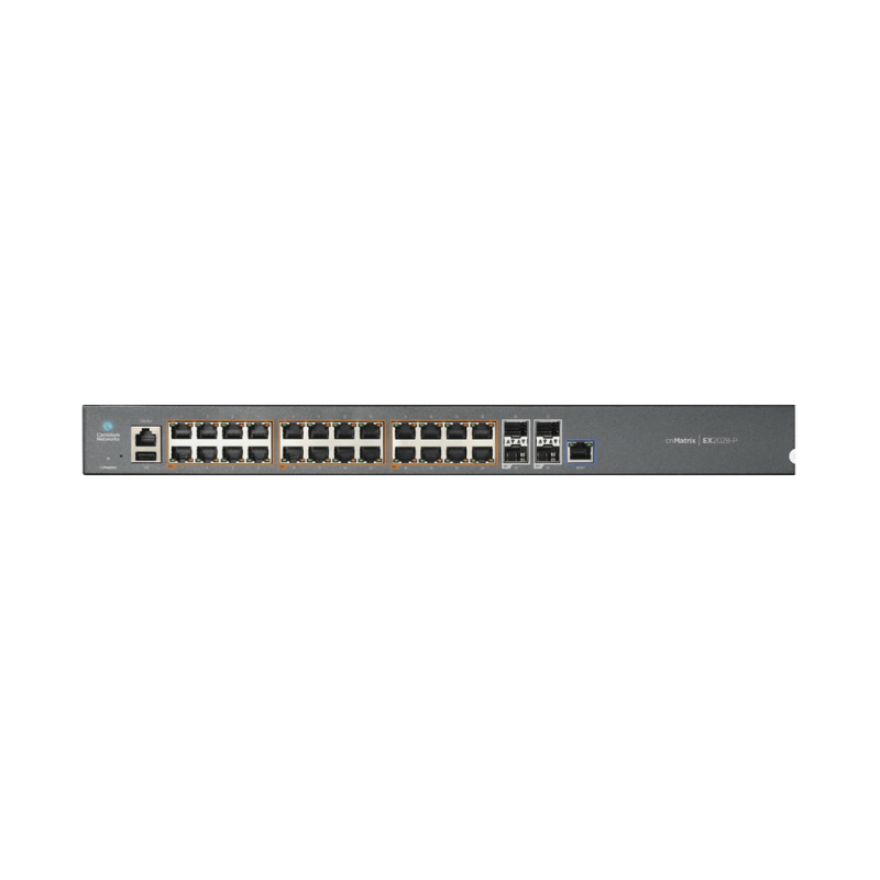 Switch POE cnMatrix, 24 puertos inteligentes GB, 4 SFP, Administración desde la Nube (MX-EX2028PxA-U)