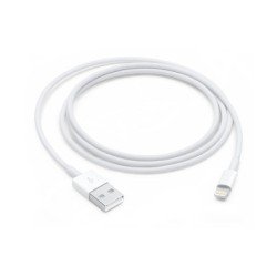 Cable lightning a USB 1 metro blanco