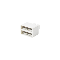 Clip de puente, para uso con regletas s66 de Siemon, de 1 par, color blanco