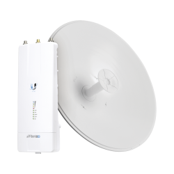 Airfiber kit AF5X-HD con antena fiber 30 dbi SLAM-45