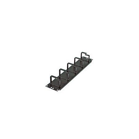 Organizador North System de cables vertical sencillo para rack de 7 pies ducto 4 pulg x4 pulg color negro liso
